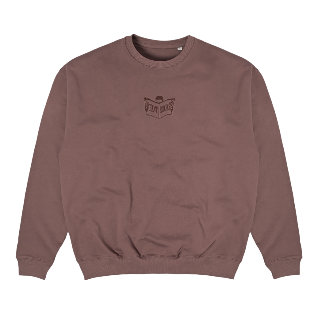 Newspaper Sweatshirt Brown